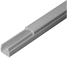 Кабель-канал Промрукав 12x12мм (2000мм) серый (уп. 242м). картинка